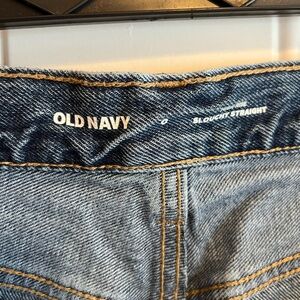 Old Navy Men's Slim Straight Jeans - Light Blue